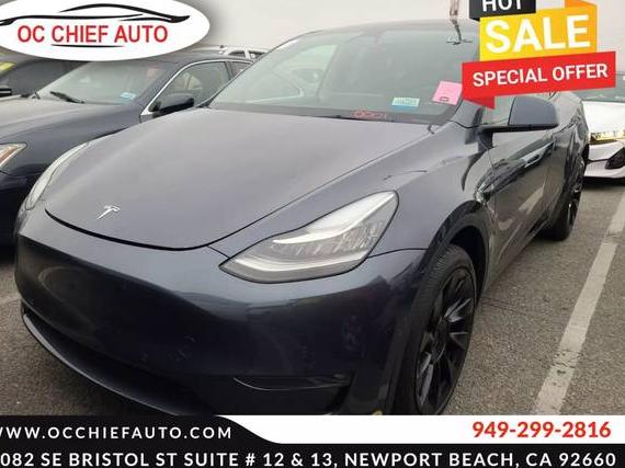 TESLA MODEL Y 2022 7SAYGDEE9NF512085 image